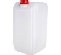 Канистра 25 л п/э с пробкой 245x300x450 мм, белая Дигрус К/П-25-2453-Б/Д