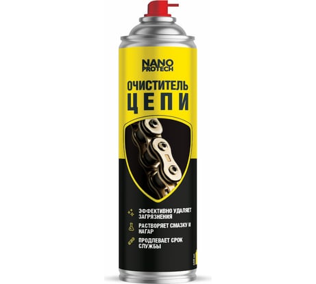 Очиститель велосипедной цепи 400 мл Nanoprotech NPGCC0028