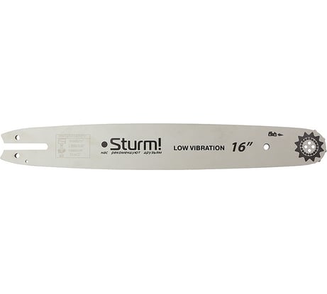 Пильная шина 40 см, 3/8", 1.3 мм, 55 звеньев Sturm SB1650380St