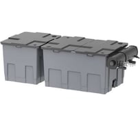 Фильтр проточный для прудов до 40 м³, с насосом и УФ-лампой Heissner FPU40000-00