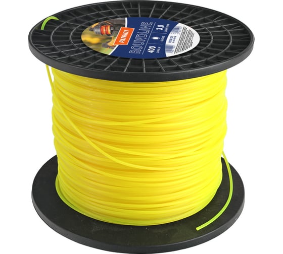 Леска Roundline (3 мм; 400 м; круглая; бобина) PATRIOT 805205006