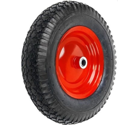 Колесо с симметричной  металлической ступицей (380 мм; 20 мм; литое; вспененный полиуретан) 4 80/4 00-8 ВИНКО MFK-TORG PU1030 12