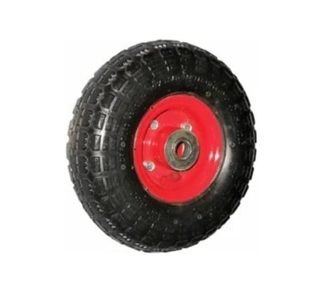 Колесо с симметричной  металлической ступицей (250 мм; 16 мм; литое; вспененный полиуретан) 3 50-4 1804 MFK-TORG PU1018 16