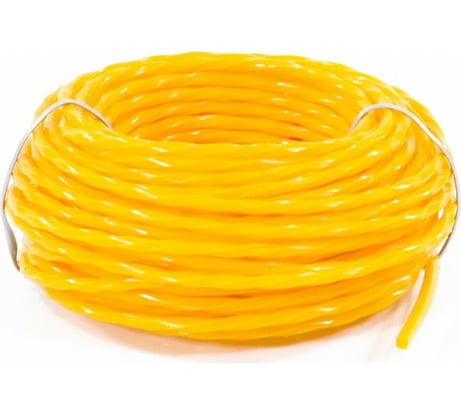 Леска для триммера квадратная витая (2.4 мм; 10 м) СИБРТЕХ 961755