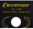 Нож с долотообразными зубцами (225 мм; 20 мм; 1.8 мм; 26Z) CHAMPION C5206 8