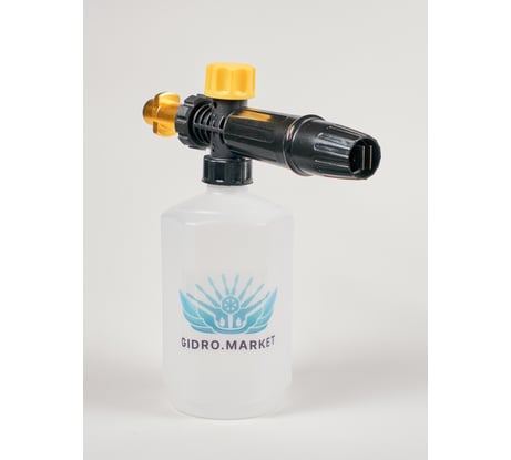 Пенная насадка ТД-Гидромаркет ООО ТД Гидромаркет пеногенератор с переходником для мойки Керхер К2-К5 500мл пластик GMA-Pm-Foam-LS3-p