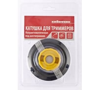 Катушка полуавтомат под шестигранник (HEX 15.6 мм; М6; леска 2 мм) для триммеров KRONWERK 96356