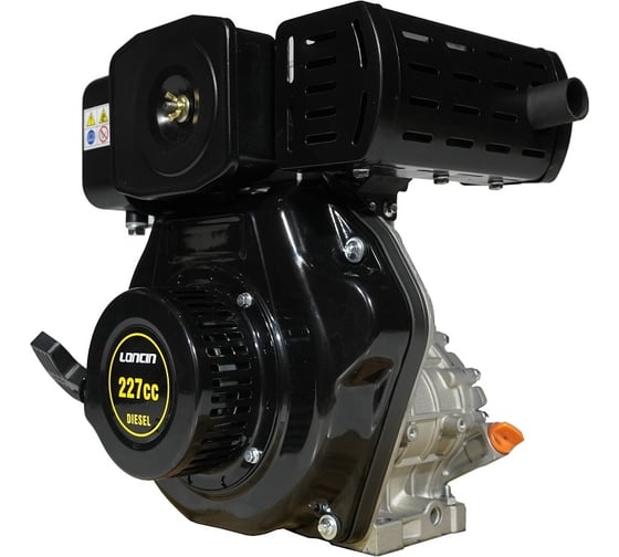 Двигатель Diesel D230F (A type) (LC170F) D20 Loncin 00-00006069