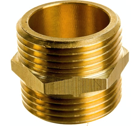 Штуцер латунный 1"- 1" ПП ДЖИЛЕКС м287