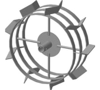 Грунтозацепы самоочищающиеся 2 шт для Ока/Каскад/Нева FORZA 00-00152584