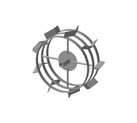 Грунтозацепы самоочищающиеся 2 шт для Ока/Каскад/Нева FORZA 00-00152584 1