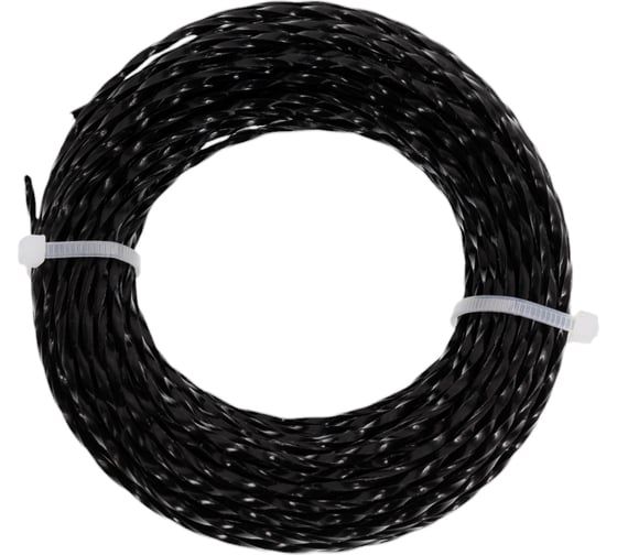 Леска для триммера 2.0 мм, 15 м, сечение витой квадрат FAVOURITE FBT 2.0twist 135122020