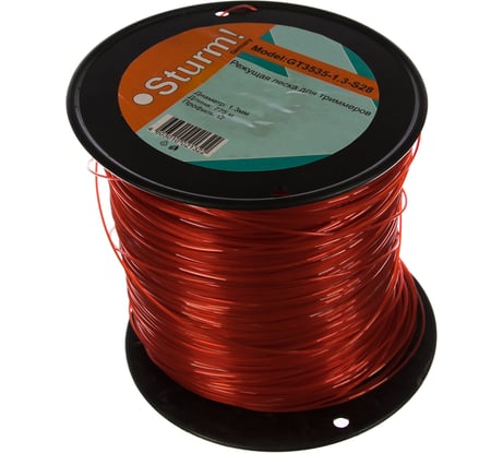 Леска (1.3 мм; 775 м; звезда) для триммеров Sturm GT3535-1.3-S28