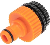 Адаптер пластмассовый 1"-1/2"-3/4", внутренняя резьба ЧЕТЫРЕ СЕЗОНА 62-0272