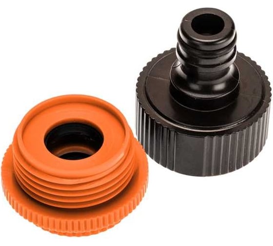 Адаптер пластмассовый 1"-1/2"-3/4", внутренняя резьба ЧЕТЫРЕ СЕЗОНА 62-0272