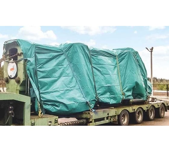 Тент тарпаулин укрывной строительный 2x3 м, 90 г/кв.м МТ-ПАК ТОРГ 5012265