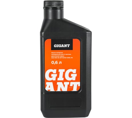 Масло 4-х тактное 10W30 0.6 л Gigant GDEL-04