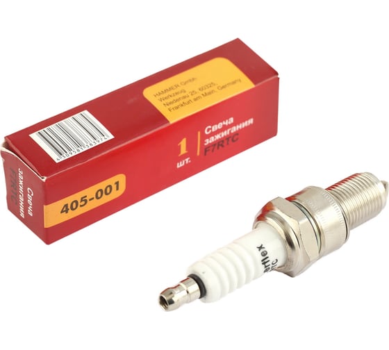 Свеча зажигания F7RTC 405-001 HAMMER 138397