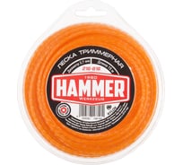Леска триммерная 216-816 (2.7 мм; 15 м; витой квадрат) HAMMER 599732