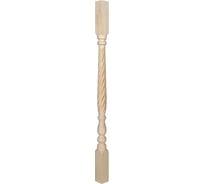 Балясина "Винт" №10 сорт А 60x60 мм ТД Сосна 0Т-00000931