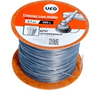 Нейлоновая леска 2.7 мм, 300 м (круг арм.) UFO 915027300U