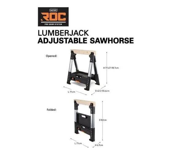 Козлы столярные Lumber Jaack Sawhorse Keter 257188