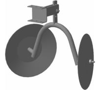 Окучник дисковый со сцепкой для м/б Ока/Каскад/Нева FORZA 00-00152668