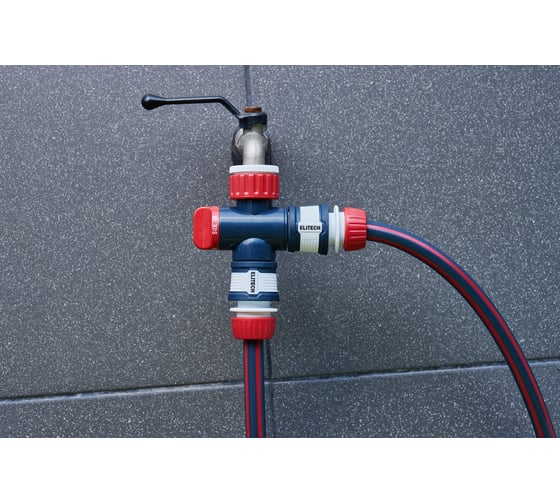 Адаптер двухканальный HF 027 Garden Elitech 206055