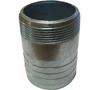 Штуцер соединительный елочка+резьба 3" (75 мм) Rusbelt 00-00028542