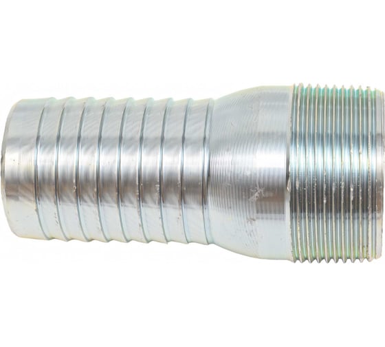 Штуцер соединительный елочка+резьба 1 1/2" (38 мм) Rusbelt 00-00028529 1
