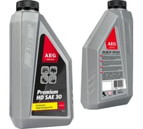 Масло четырехтактное минеральное Premium (550 мл; HD SAE 30; API SJ/CF) AEG Lubricants 30634