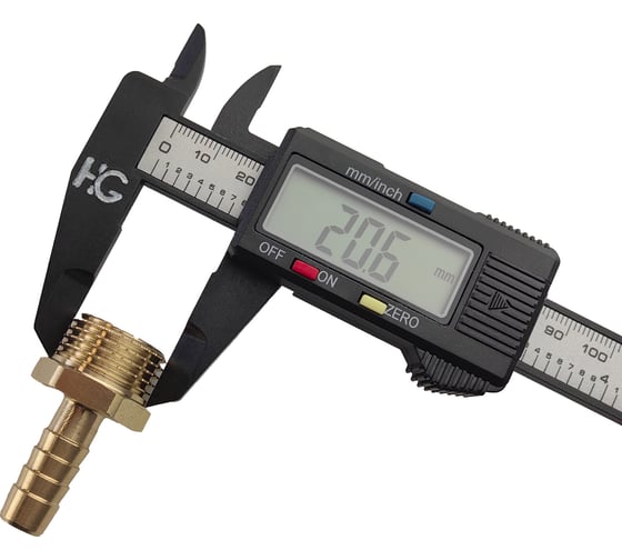 Штуцер для шлангов 1/2" НР х 10 мм HG 1896349