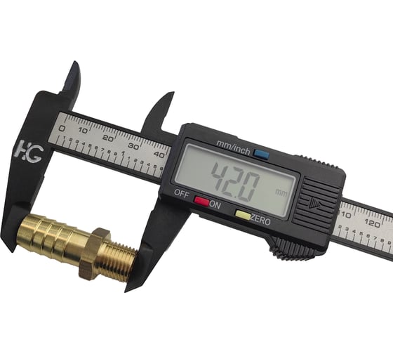 Штуцер для шлангов 1/4" НР х 14 мм HG 1896295