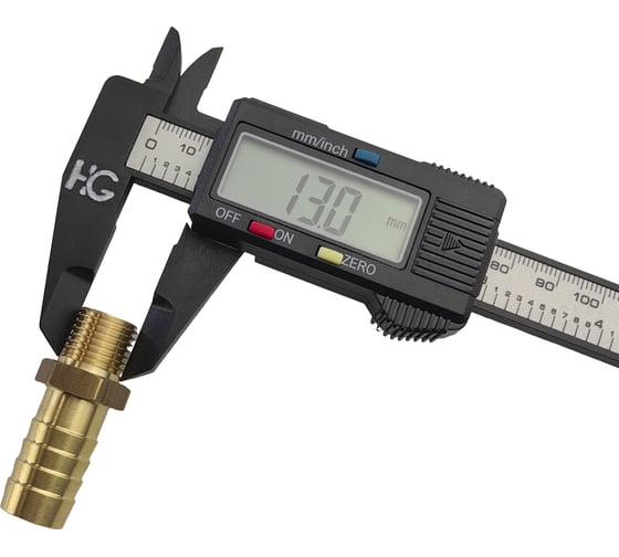 Штуцер для шлангов 1/4" НР х 14 мм HG 1896295