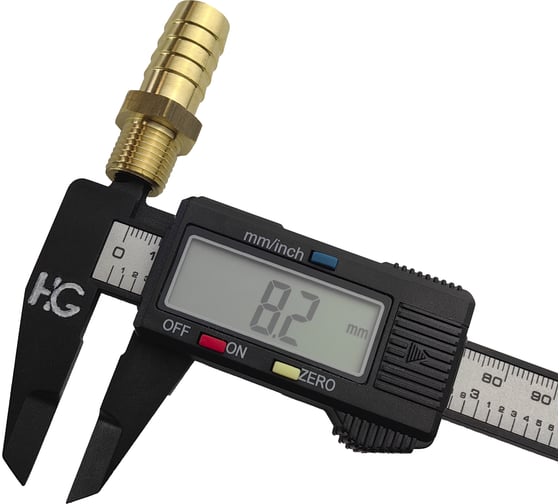 Штуцер для шлангов 1/4" НР х 14 мм HG 1896295