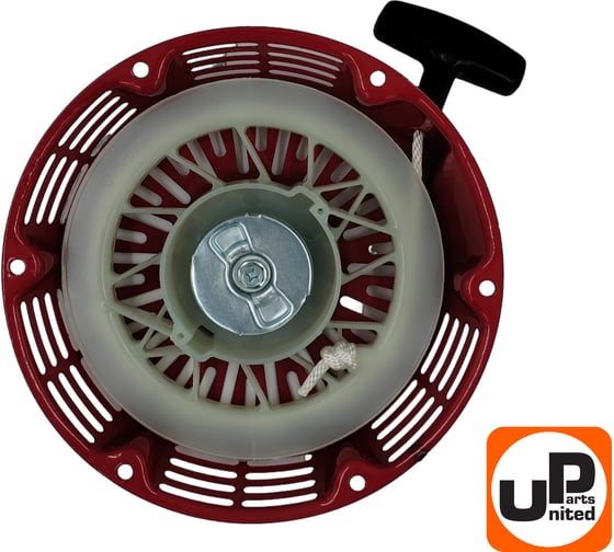 Стартер ручной для двигателя LONCIN 188/190/192F, HONDA GX390, плоские метал. собачки UNITED PARTS 90-0495