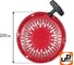 Стартер ручной для двигателя LONCIN 188/190/192F, HONDA GX390, плоские метал. собачки UNITED PARTS 90-0495 3