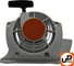 Стартер ручной для триммера STIHL FS120/FS250/FS300, мотобуров BT120/BT121 (аналог 41340802101) UNITED PARTS 90-1067 3