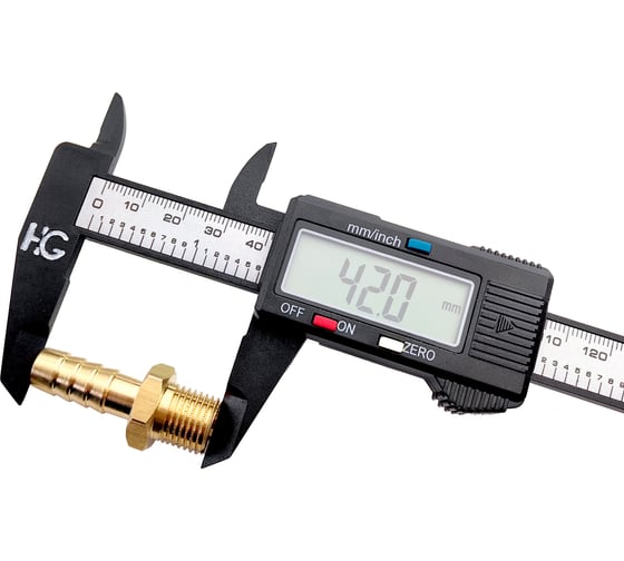 Штуцер для шлангов 1/4" НР х 10 мм HG 1896875