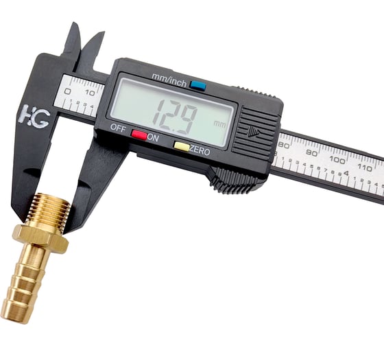 Штуцер для шлангов 1/4" НР х 10 мм HG 1896875