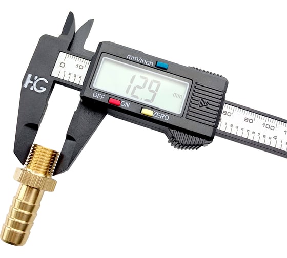 Штуцер для шлангов 1/4" НР х 12 мм HG 1896981