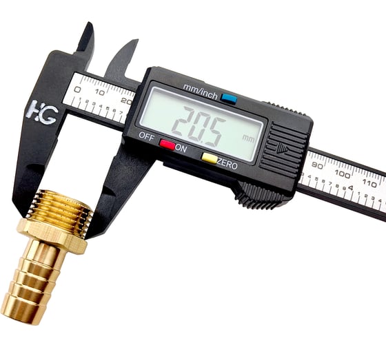 Штуцер для шлангов 1/2" НР х 14 мм HG 1897070