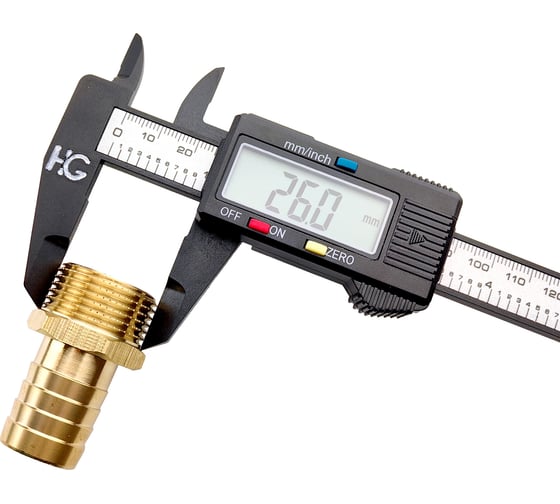 Штуцер для шлангов 3/4" НР х 20 мм HG 1897292
