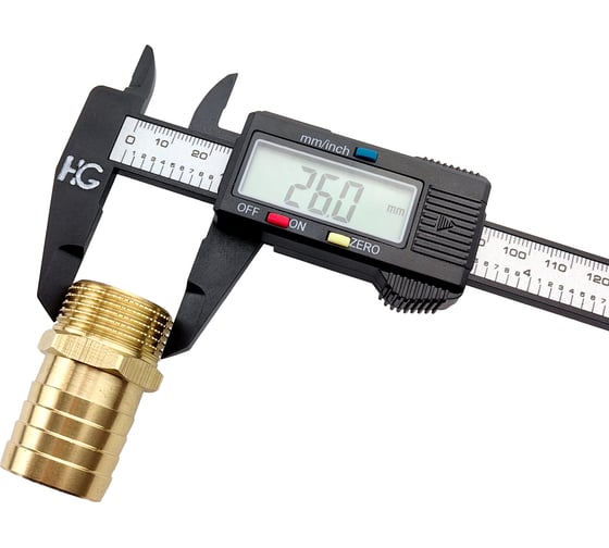 Штуцер для шлангов 3/4" НР х 25 мм HG 1897308
