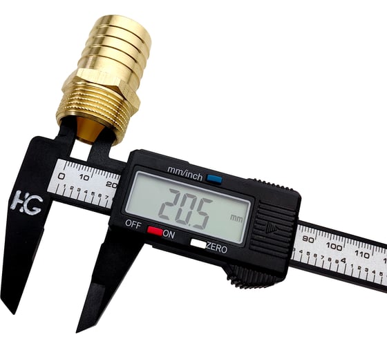 Штуцер для шлангов 3/4" НР х 25 мм HG 1897308