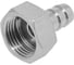 Штуцер MasterProf 3/8" в х 8 мм, латунь ДС.071638.ИМ 2