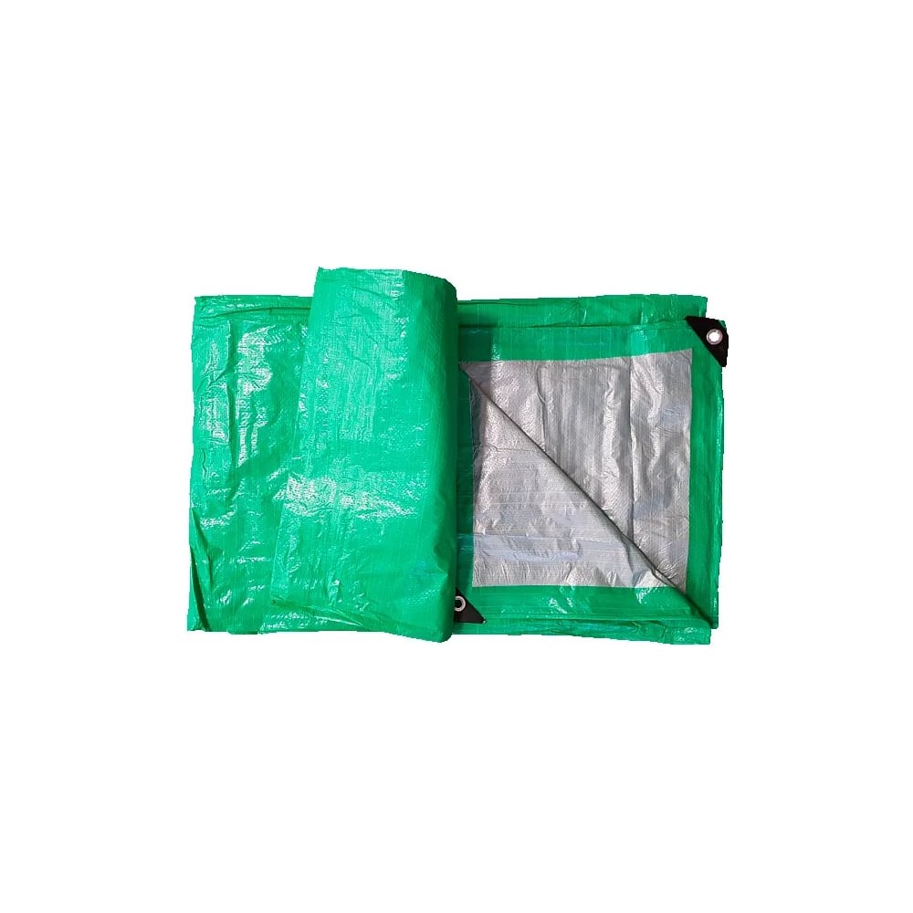 Тент КМП 15x20 м, 120 г/кв.м., светло-зеленый/серебро 00-00010554 ...