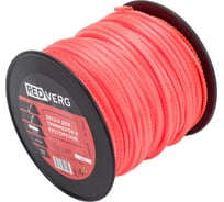 Леска (2.4 мм; 90 м; зубчатый квадрат) для триммера REDVERG 6655275