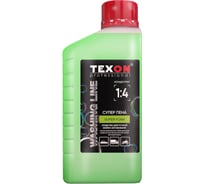 Автошампунь "Супер-пена" 1:4 для бесконтактной мойки 1000 мл TEXON TX187416
