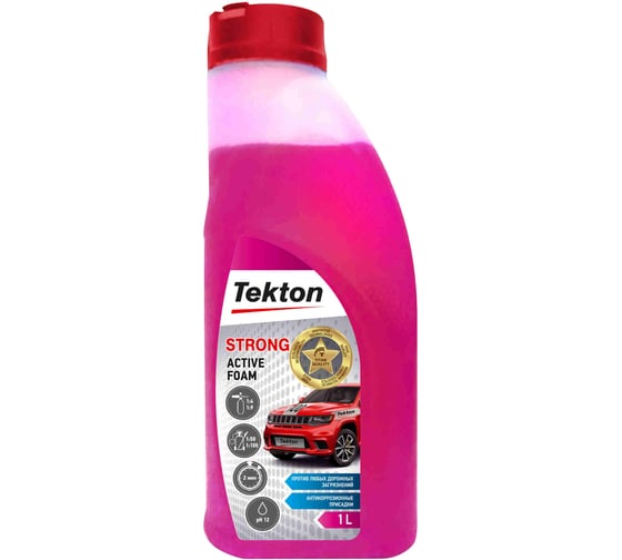 Бесконтактный шампунь Strong 1:50-100, 1 л Tekton TEK0006 1
